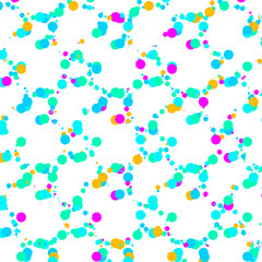 Aufkleber - Summer memphis background
