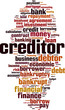 © laufer - Creditor word cloud