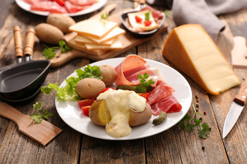 Sticker - traditional raclette cheese