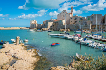 Poster - Old harbour in Giovinazzo, province of Bari, Puglia, southern Italy.