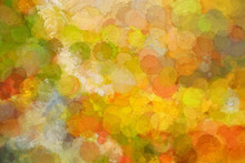 Textured Effect Background In Autumn Colors