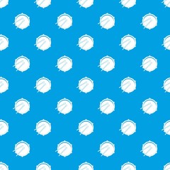Poster - Drum pattern seamless blue
