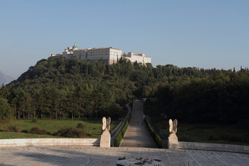 Wall Mural - Benedictine monastery of Montecassino