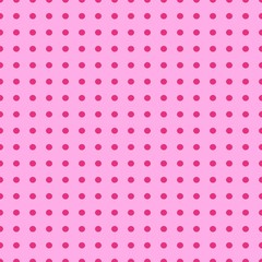 Poster - seamless pop art background pattern pink red pastel polka peas, vector background for design comics, pop art style