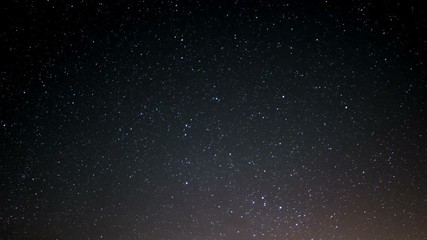 milky way galaxy spring sky time lapse stars and meteors