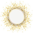 Emblem Golden Particles Confetti