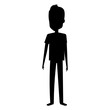 © Gstudio - young man silhouette avatar character