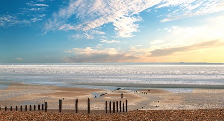 Poster - Hastings beach