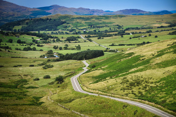 Poster - Snowdonia Landscape