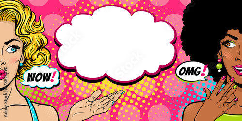 Tela Wow pop art faces