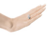© PixlMakr - Woman's right hand with platin wedding ring
