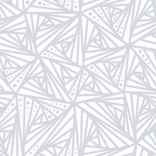 Seamless Light Geometric Pattern. Grey And White Lines And Dot Background. Simple Design Decoration For Wallpaper