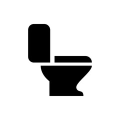 Wall Mural - toilet icon illustration