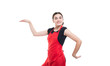 © Catalin Pop - Joyful young clerk dancing funny
