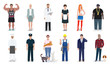 © Designincolor - People of different professions, vector illustration