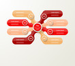© Jirka Tomek - Vector infographic template for diagram, graph, presentation and chart. Business concept with 8 options, parts, steps or processes