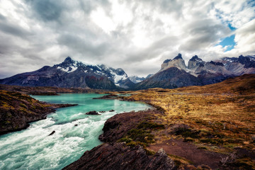 Wall Mural - Torres del Paine Chile