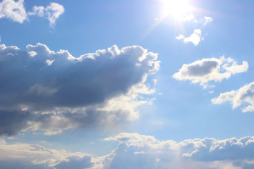 sky and sun