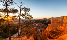Beautiful Sunrise Over Bryce Canyon, Utah, USA