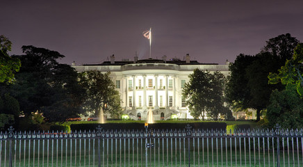 White House at Night