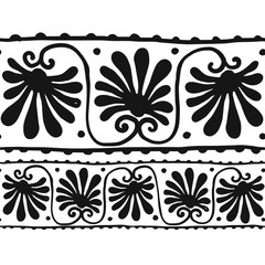 Fototapete - Abstract floral background, seamless pattern for your design