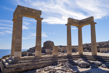  Acropolis Of Lindos On Rhodes Island