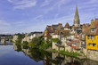 Argenton-sur-Creuse (36200) colorée, département de l'Indre en région Centre-Val-de-Loire, France