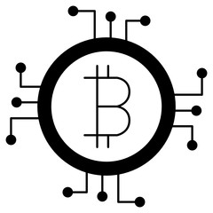 Crypto currency icon