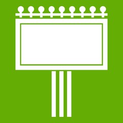 Poster - Board for statistics icon green