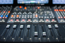 Buttons Equipment For Sound Mixer Control
