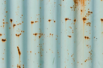 Wall Mural - Old grunge corroded rusted metal wall texture