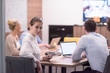 © .shock - Startup Business Team At A Meeting at modern office building