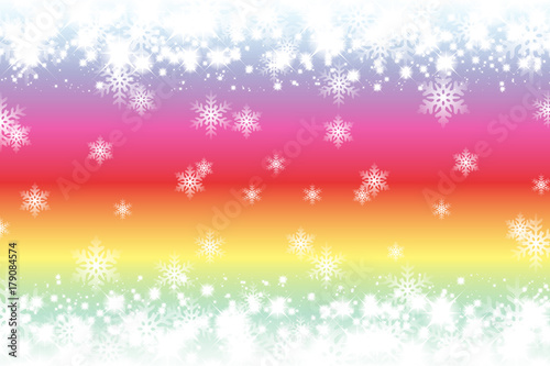 Background Wallpaper Vector Illustration Design Free Free Size Charge Free Colorful Color Rainbow Show Business Entertainment Party Image 背景素材壁紙 雪 氷 結晶 冬 景色 雪景色 風景 寒い 自然 積雪 山 冷たい 冬景色 雪の結晶 Buy This Stock