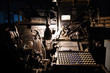 Linotype machine at printshop