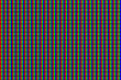 RGB Screen dots seamless pattern. Analog display television. Close Up Texture
