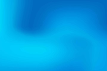 Abstract blue blur color gradient background for graphic design. Vector illustration.