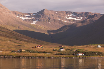 Wall Mural - North Iceland Seacoast Landscape