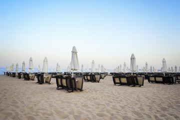 Canvas Print - Beautiful beach at resort