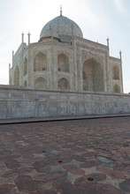 Taj Mahal Portrait From Backside, Agra India
