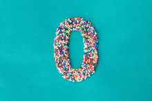 The Number Zero Built From Nonpareils