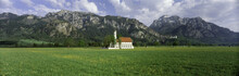 St. Coloman Church, Oberbayern, Bavaria, Germany, Europe