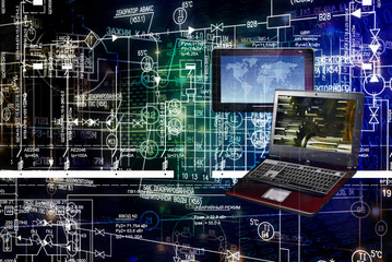 Canvas Print - Computer engineering technology