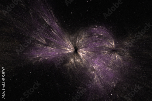 Animated fractal frequency space universe galaxy psychedelic music or for any...