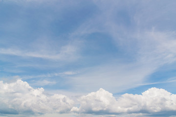 Wall Mural - Sky clouds background