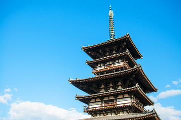 Yakushiji temple pagoda