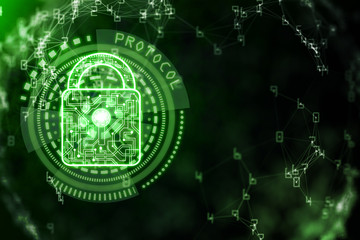 Aufkleber - antivirus concept