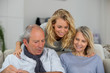 © eric - aged family having fun together