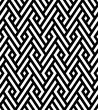 Vector seamless pattern. Modern stylish texture. Monochrome geometric pattern with rhombuses