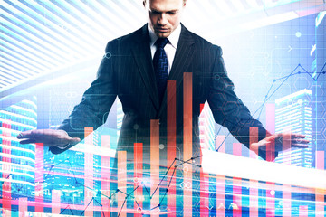 Poster - Management and marketing concept