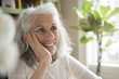 © JGI/Jamie Grill/Blend Images - Portrait of smiling senior woman
